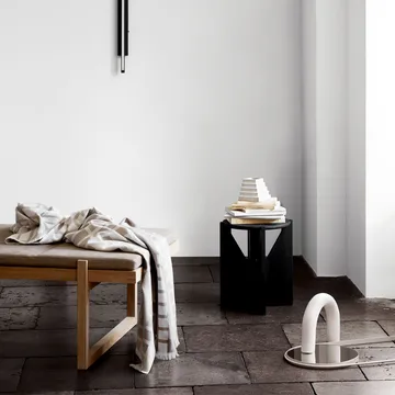 Stool rund pall - Oak, Ø36x42 cm - Kristina Dam Studio