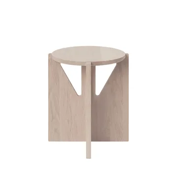 Stool rund pall - Oak, Ø36x42 cm - Kristina Dam Studio