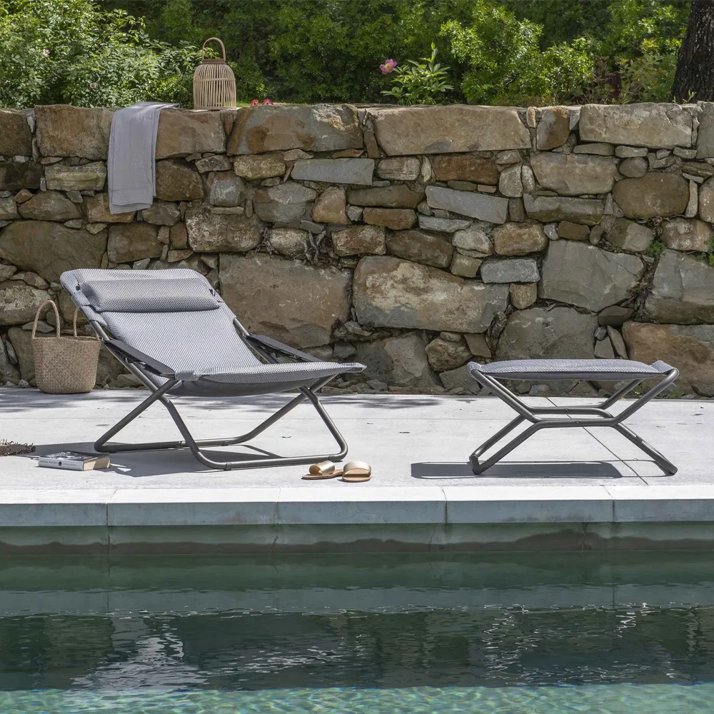 Transabed BeComfort solstol, Becomfort silver Lafuma