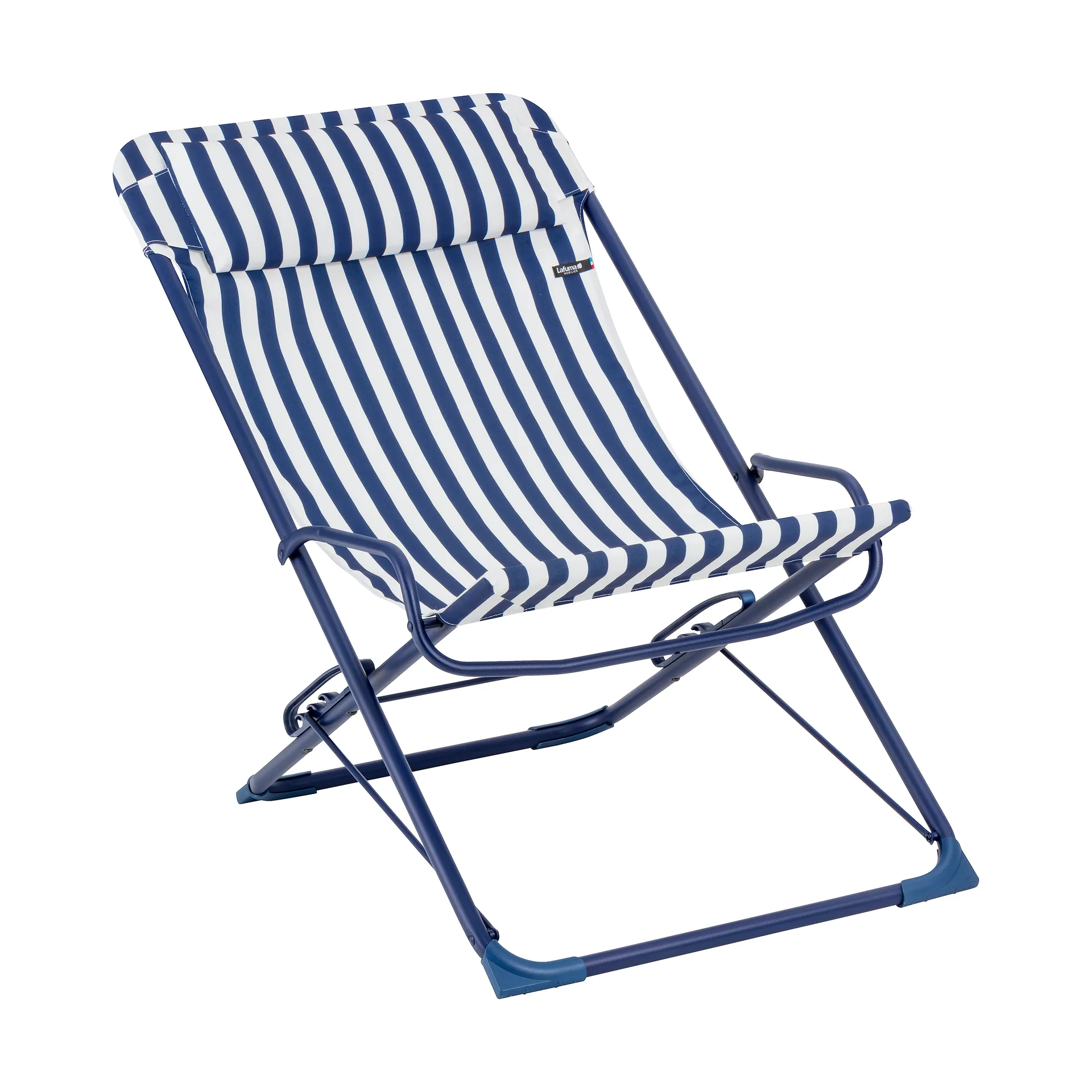 Transaswing Colorblock solstol, Rayure Indigo (blå) Lafuma