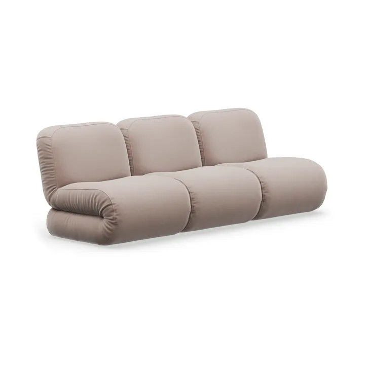 BAU soffa 3-sits, Megan sand - Lammhults