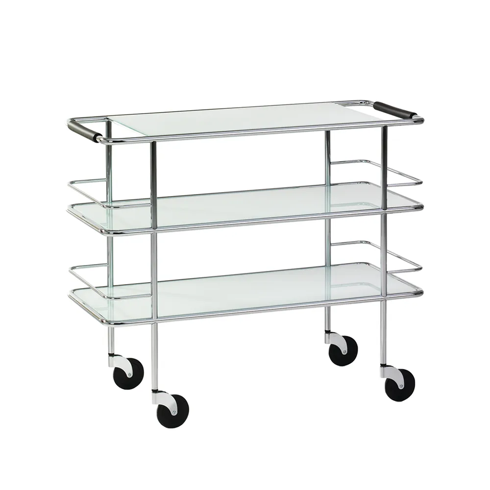 Cargo serveringsvagn, Frostat glas-krom Lammhults