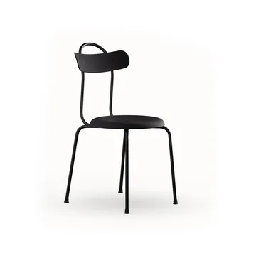 Taburett plus stol - Svart - Lammhults