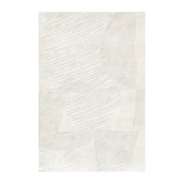 Artisan Guild ullmatta - Bone white 180x270 cm - Layered