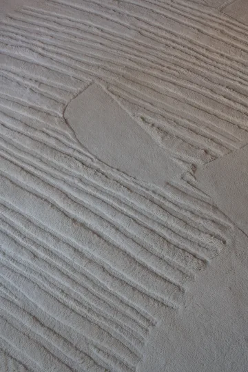 Artisan Guild ullmatta - Bone white 250x350 cm - Layered