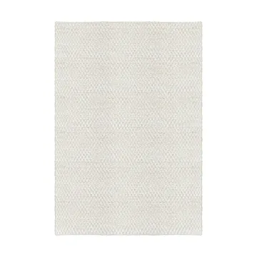 Barley jutematta - Bone white, 140x200 cm - Layered