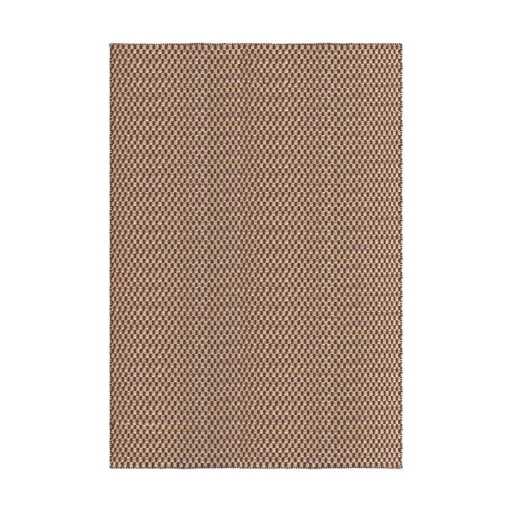 Barley jutematta - Burgundy, 200x300 cm - Layered