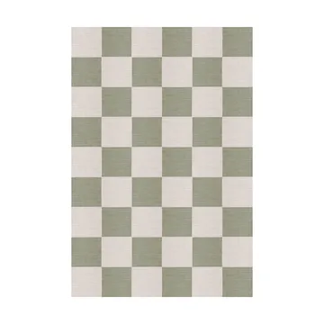 Chess ullmatta - Sage, 140x200 cm - Layered