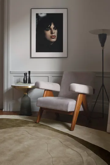 Erik Bratsberg Lozza ullmatta - Olive, 230x300 cm - Layered