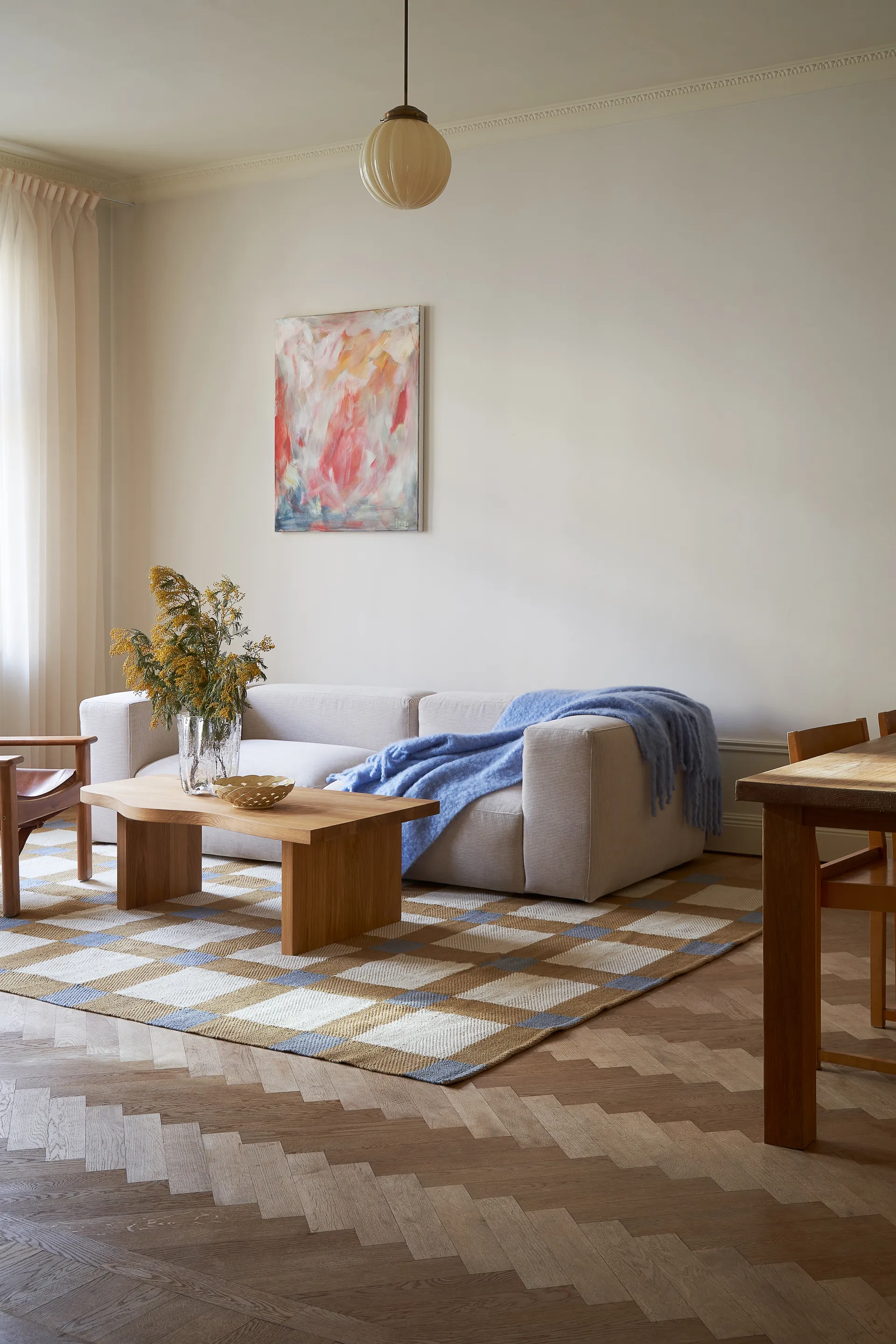 Evelina Kroon jutematta 75x200 cm, Dusk Layered