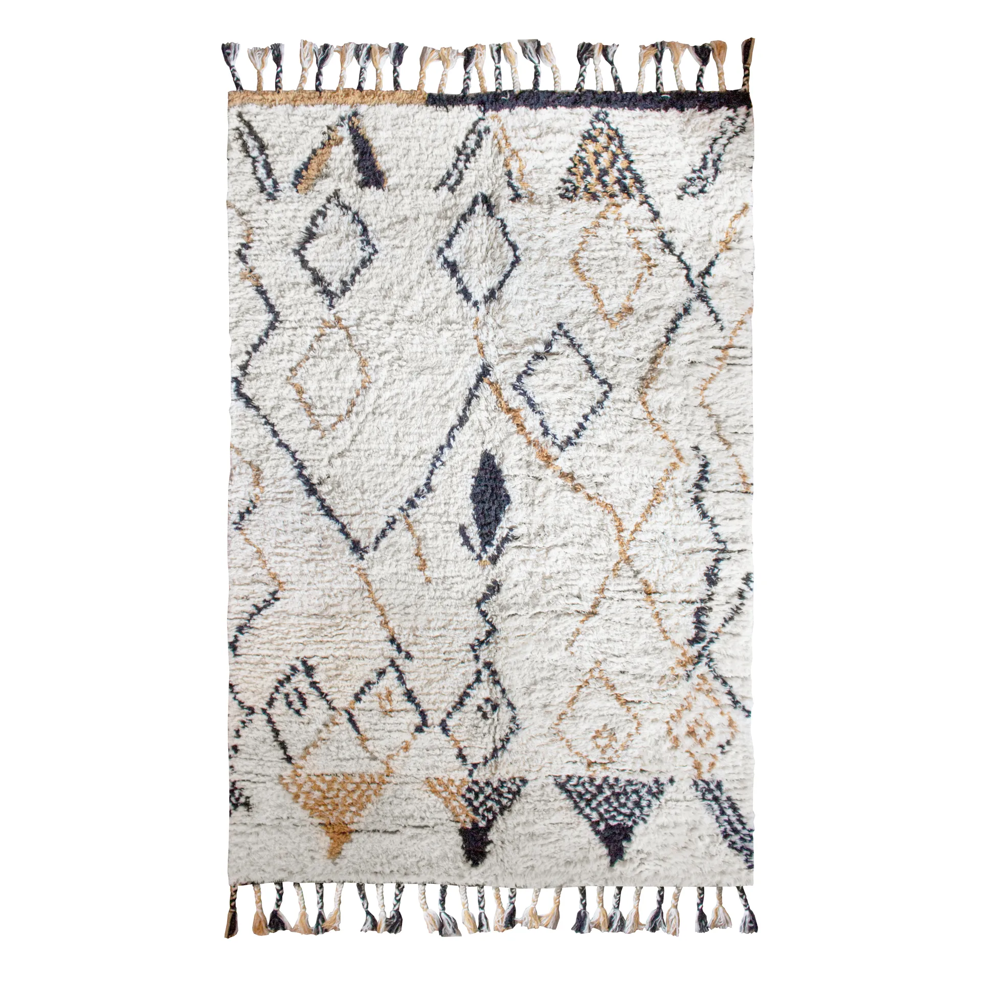 Modern Oriental Saffron ryamatta, 180x270 cm Layered