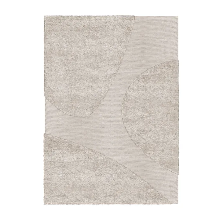 Punja plasma ullmatta 250x350 cm - Sand melange - Layered
