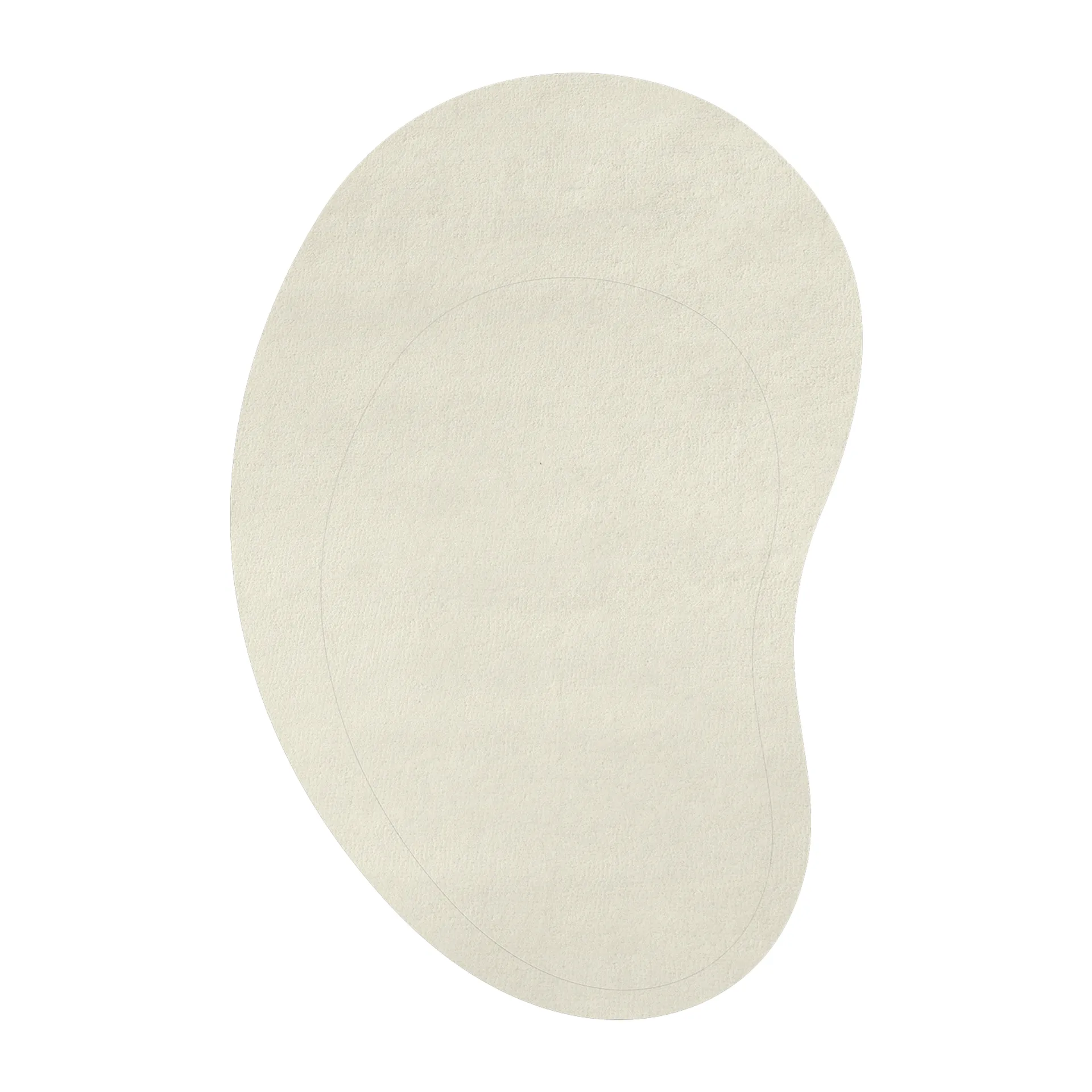 Residue ullmatta 265x400 cm, Bone White Layered