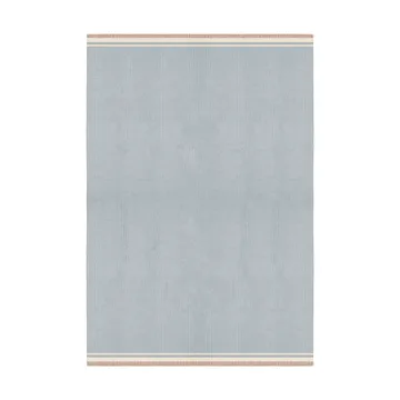 Röllakan Solid ullmatta - Sky blue, 140x200 cm - Layered