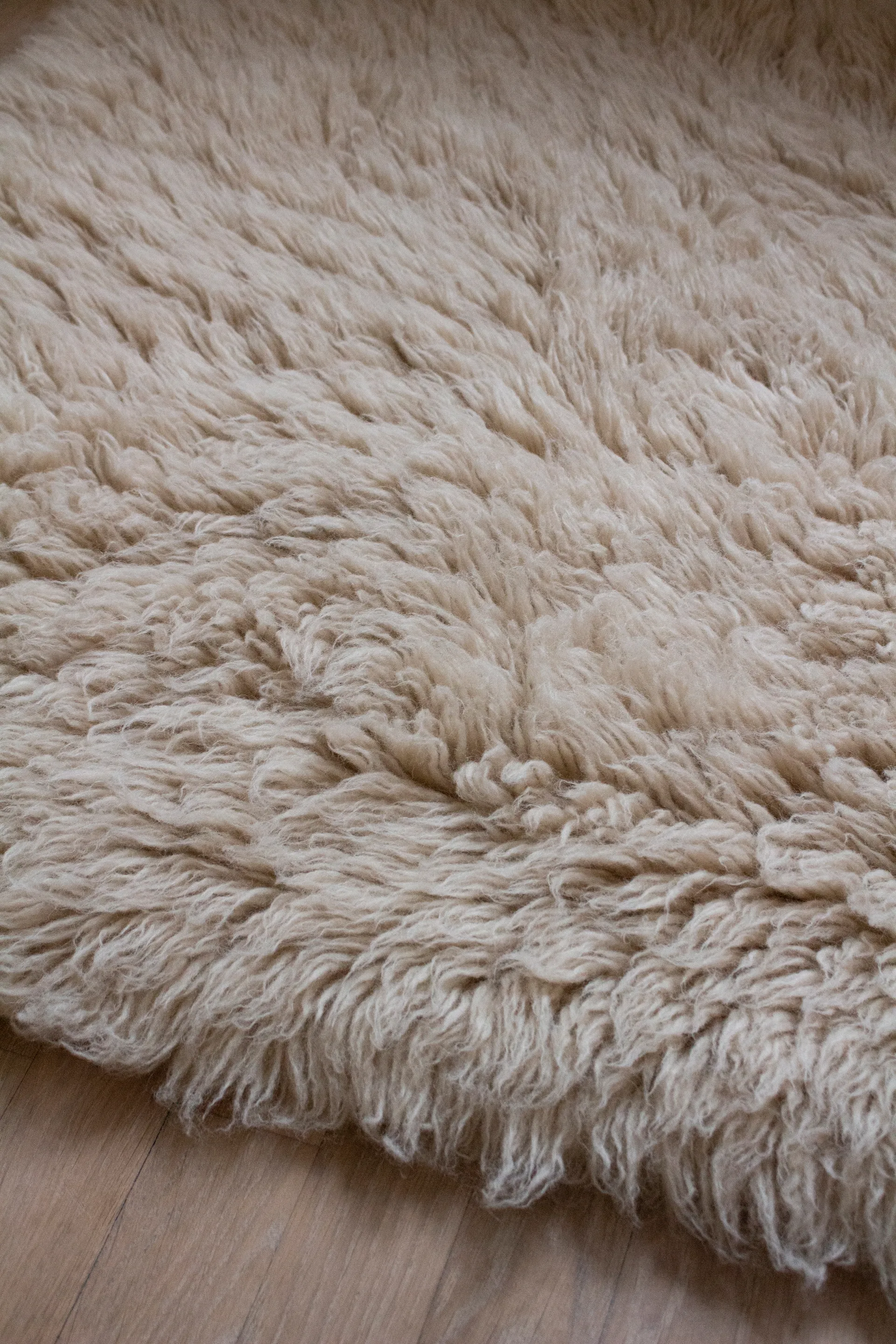 Shaggy matta 180x270 cm, Oatmeal Layered