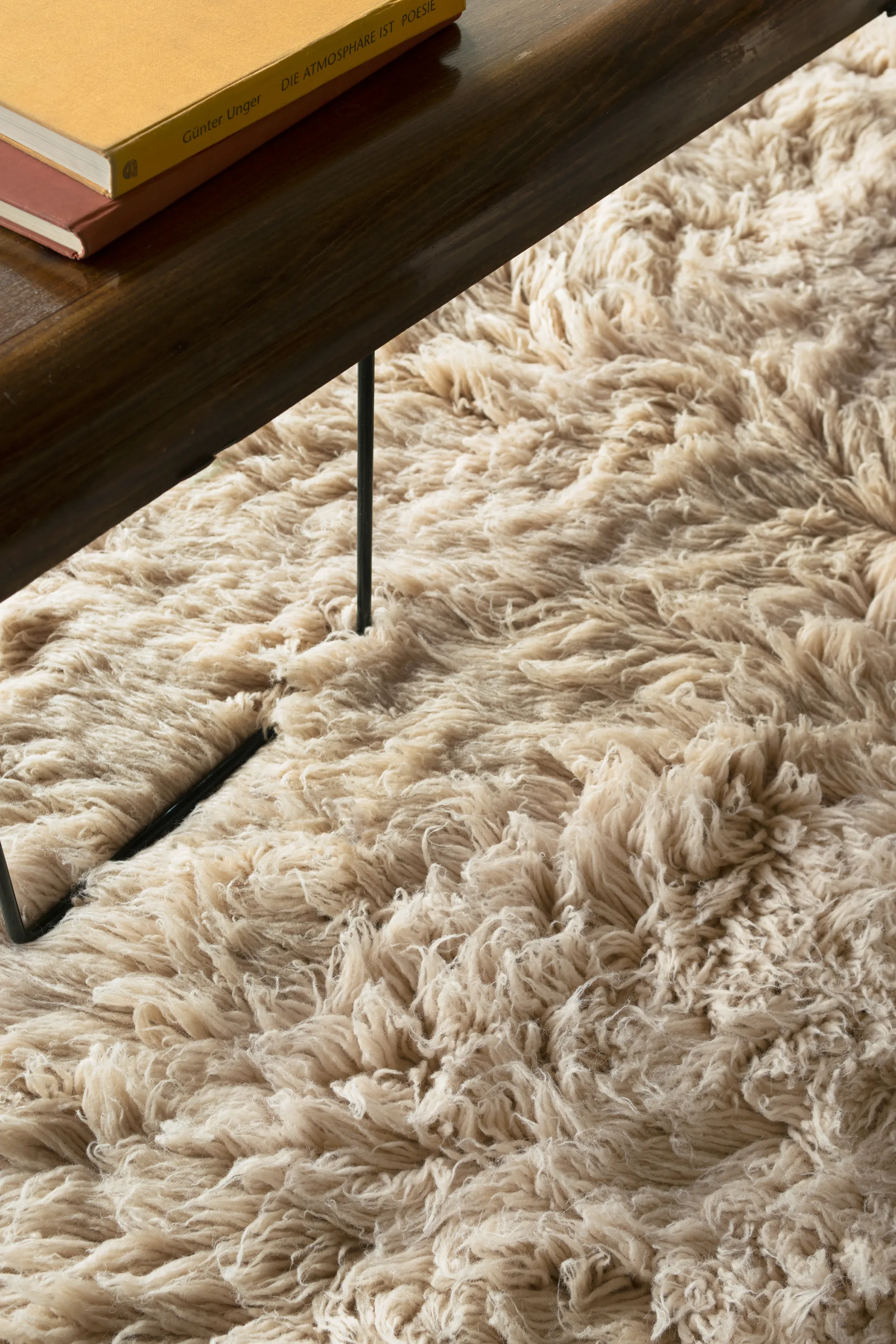 Shaggy matta 180x270 cm, Oatmeal Layered