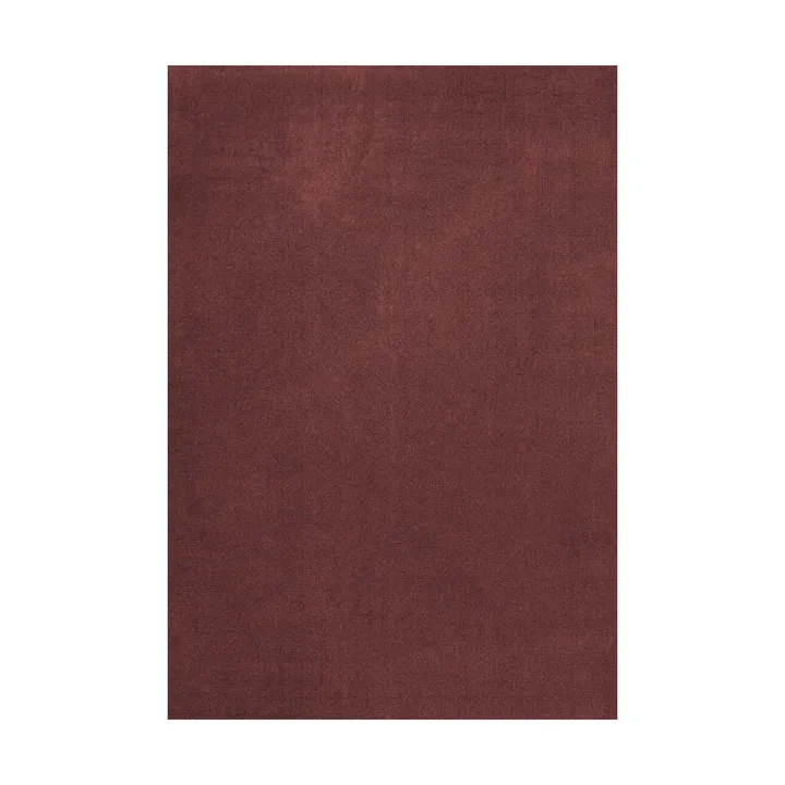 Solid Wool ullmatta - Ruby red, 300x400 cm - Layered