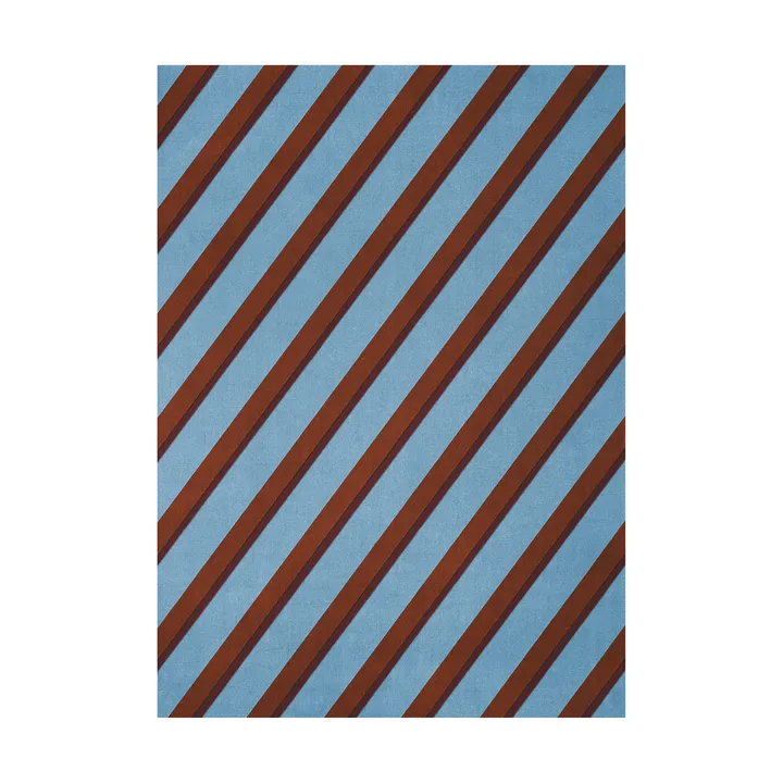 Teklan Diagonal ullmatta - Sky, 250x350 cm - Layered