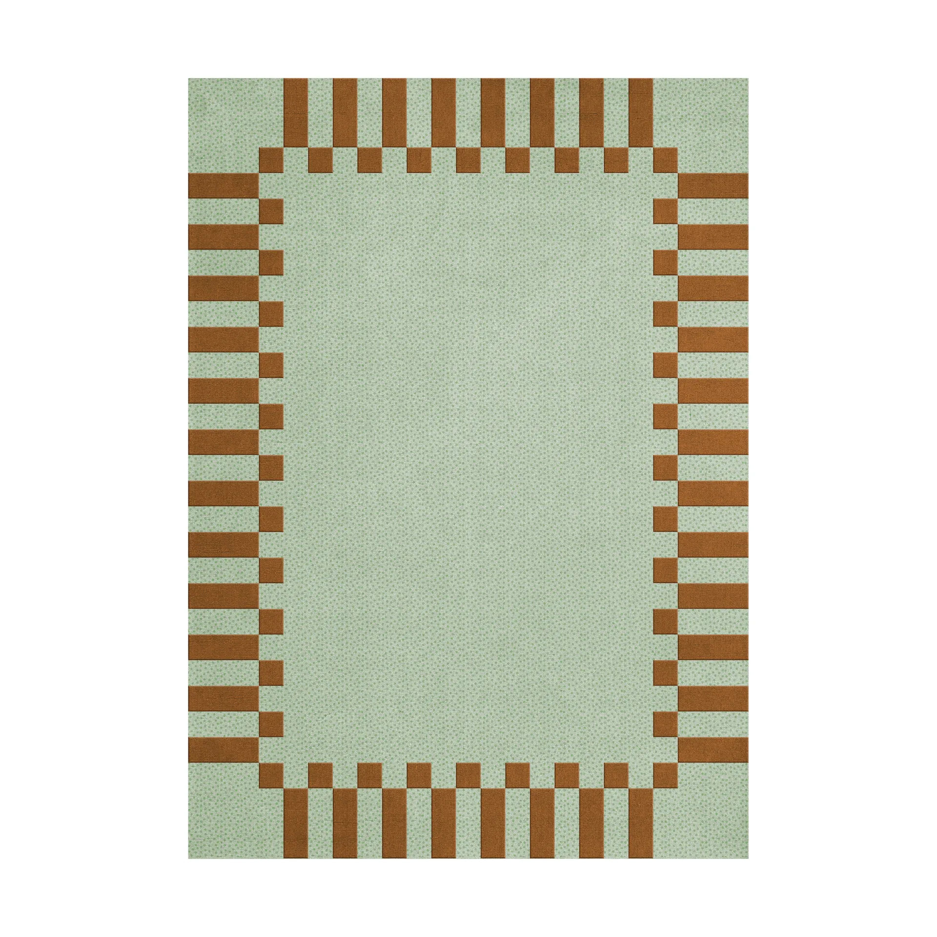 Teklan frame ullmatta, Pistachio camel, 200x300 cm Layered