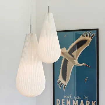 Comet pendel - white, small - Le Klint