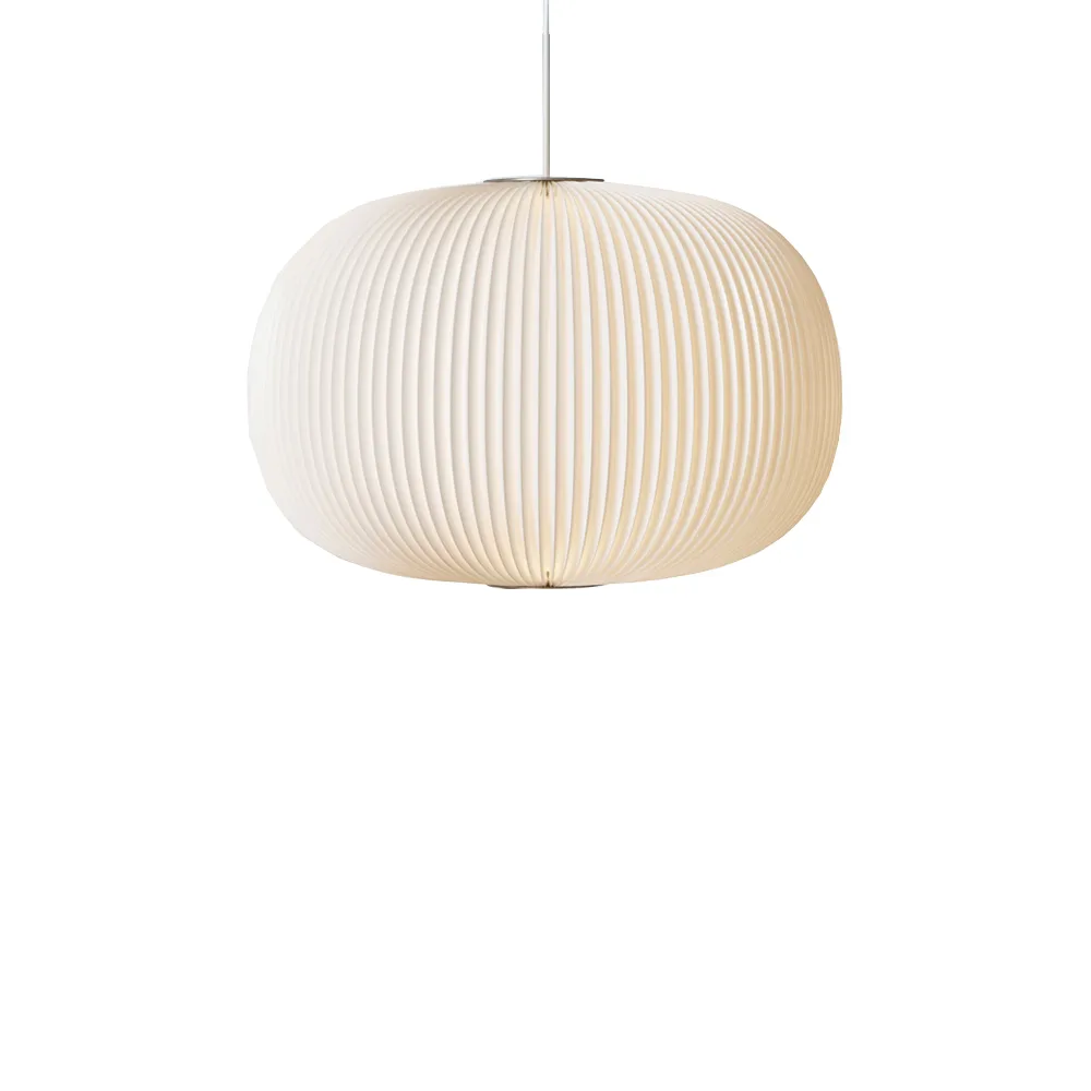 Lamella 1 pendel, vit, led, silver Le Klint