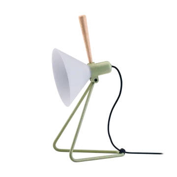 Spot vägg/bordslampa - Olive green-oak - Le Klint