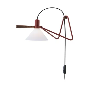 Spot vägg/bordslampa - Oxide red-smoked oak - Le Klint