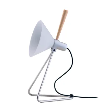 Spot vägg/bordslampa - Steel silver-oak - Le Klint