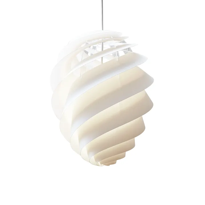 Swirl 2 medium pendel - vit - Le Klint