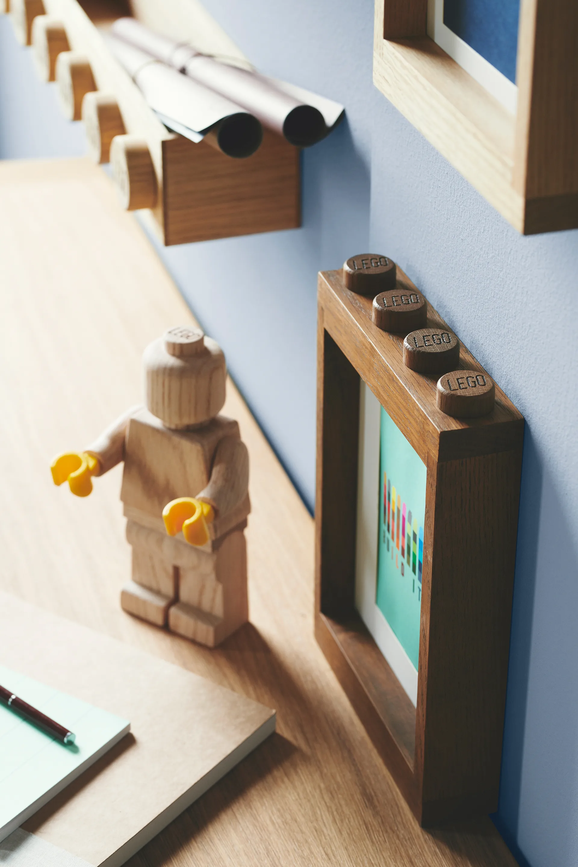 LEGO träminifigur, Såpad ek Lego