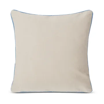 Beach Club Embroidered kuddfodral 50x50 cm - Beige-blå - Lexington