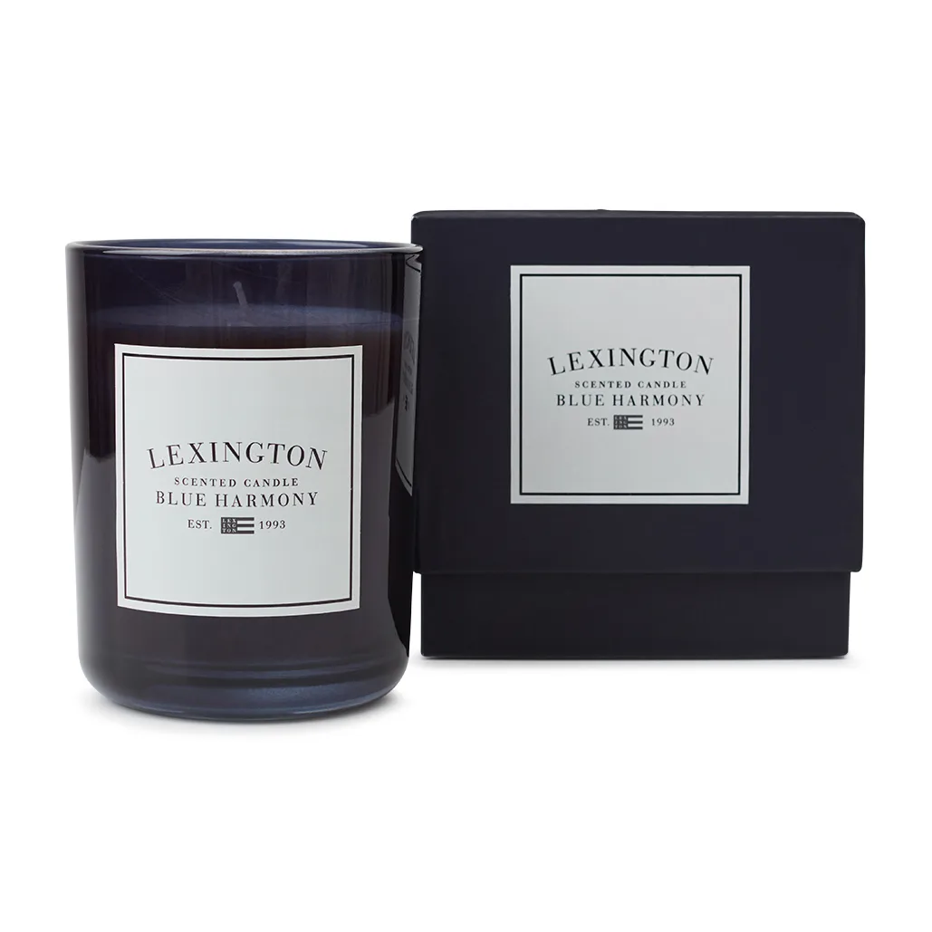 Blue Harmony doftljus 60 timmar, Dark blue Lexington
