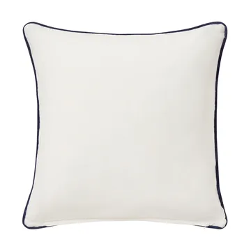 Down hill eko. bomull twill kuddfodral 50x50 cm - Blue-White - Lexington
