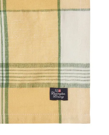 Easter Linen/Cotton tygservett 50x50 cm - Yellow-green - Lexington