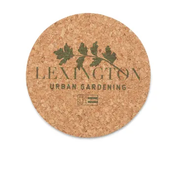 Glasunderlägg i kork Ø10 cm 4-pack - Urban gardening - Lexington