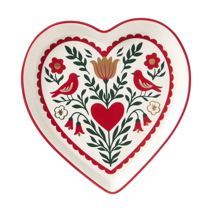 Heart serveringsfat - Multi, 13x13x1,6 cm - Lexington