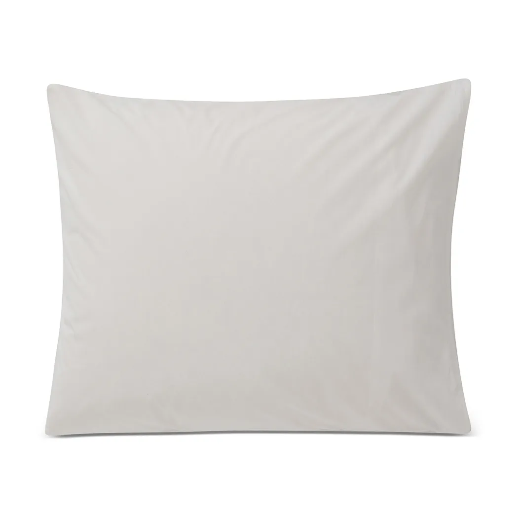 Holiday Printed Organic Cotton örngott 50x60 cm, White-green-red Lexington