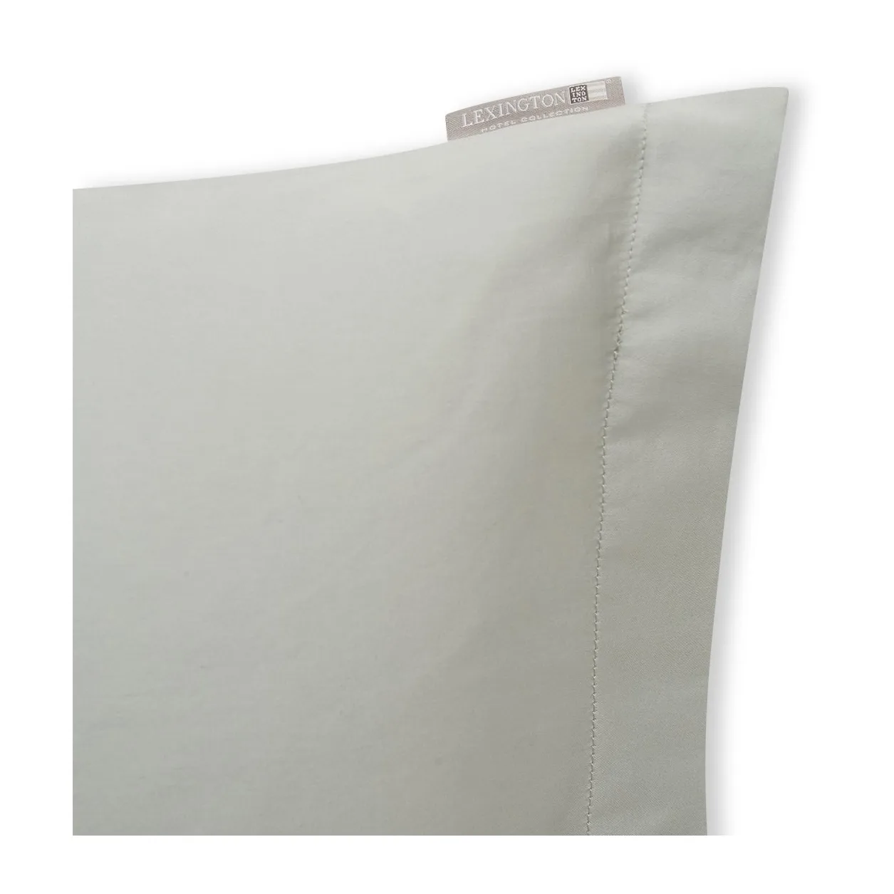 Hotel Cotton Sateen örngott 65x65 cm, Sage green Lexington