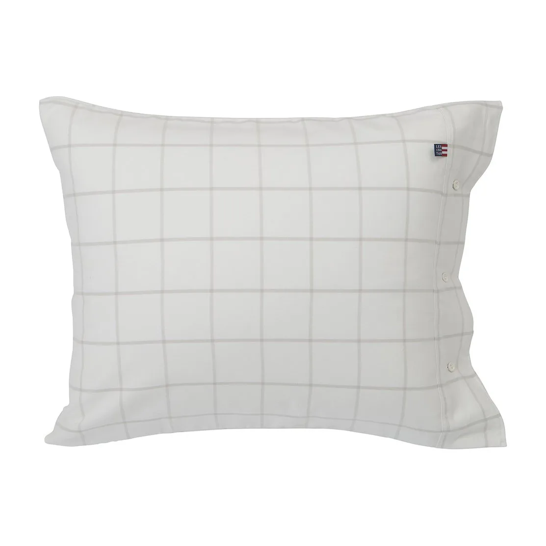 Hotel Light Flannel örngott 50x60 cm, Vit-ljusbeige Lexington