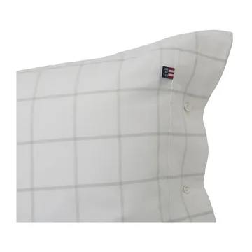 Hotel Light Flannel örngott 50x90 cm - Vit-ljusbeige - Lexington