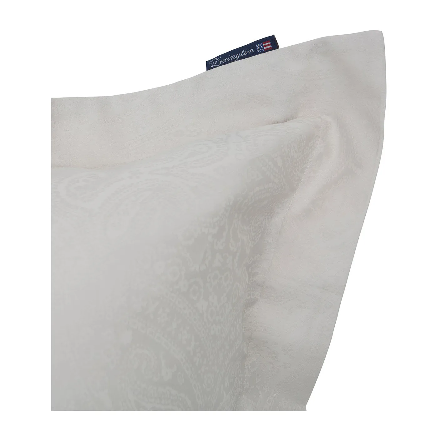 Hotel Sateen Jacquard örngott 50x60 cm, Ljusbeige Lexington