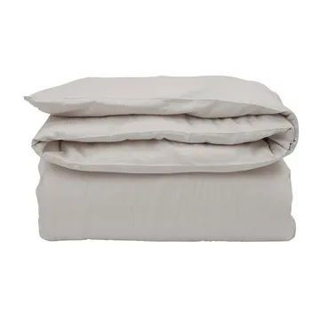 Hotel Sateen Jacquard påslakan 220x220 cm - Ljusbeige - Lexington