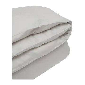 Hotel Sateen Jacquard påslakan 220x220 cm - Ljusbeige - Lexington