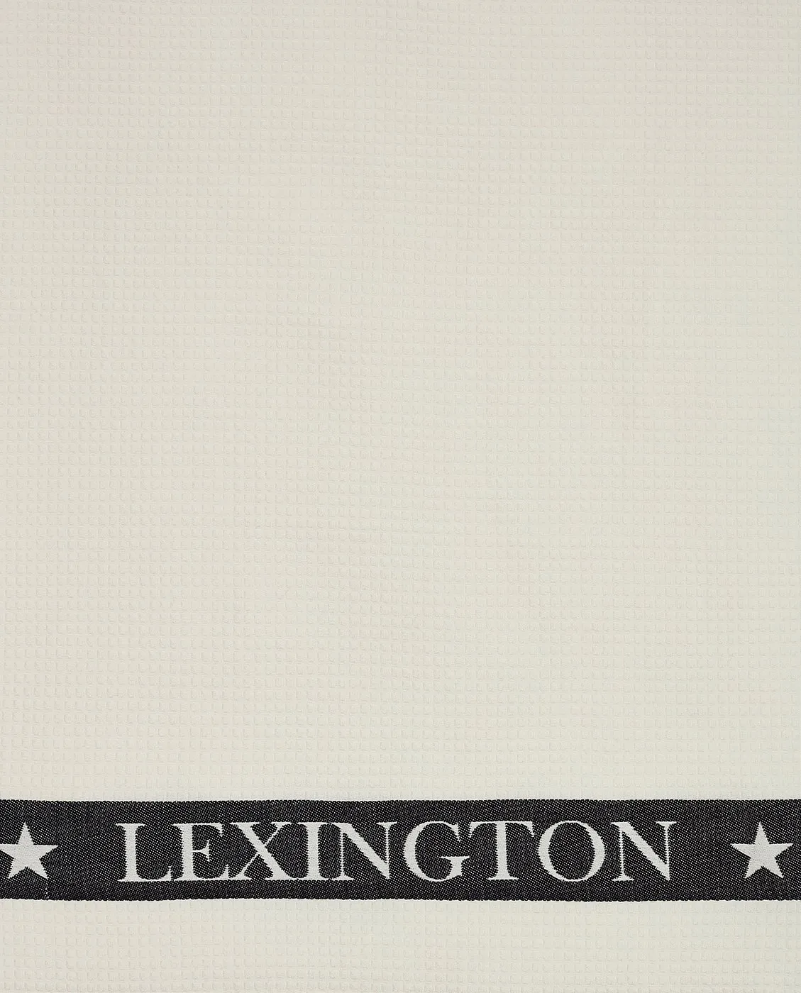 Icons Cotton Waffle kökshandduk 50x70 cm, White-dark gray Lexington