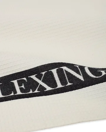 Icons Cotton Waffle kökshandduk 50x70 cm - White-dark gray - Lexington