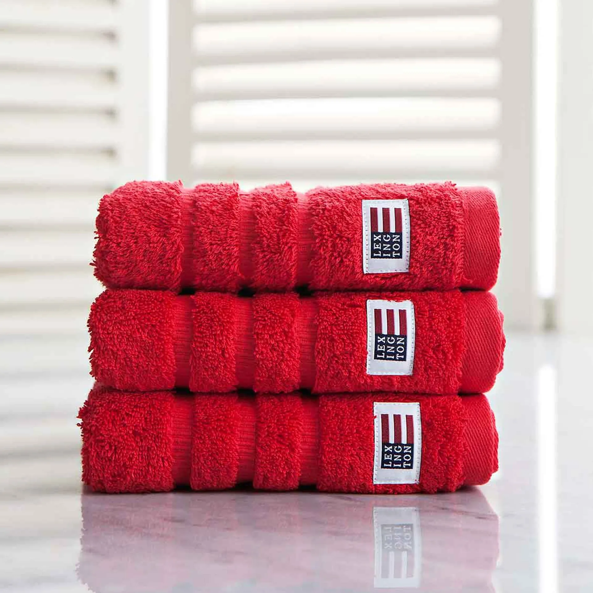 Icons Original handduk 30x30 cm, Red Lexington
