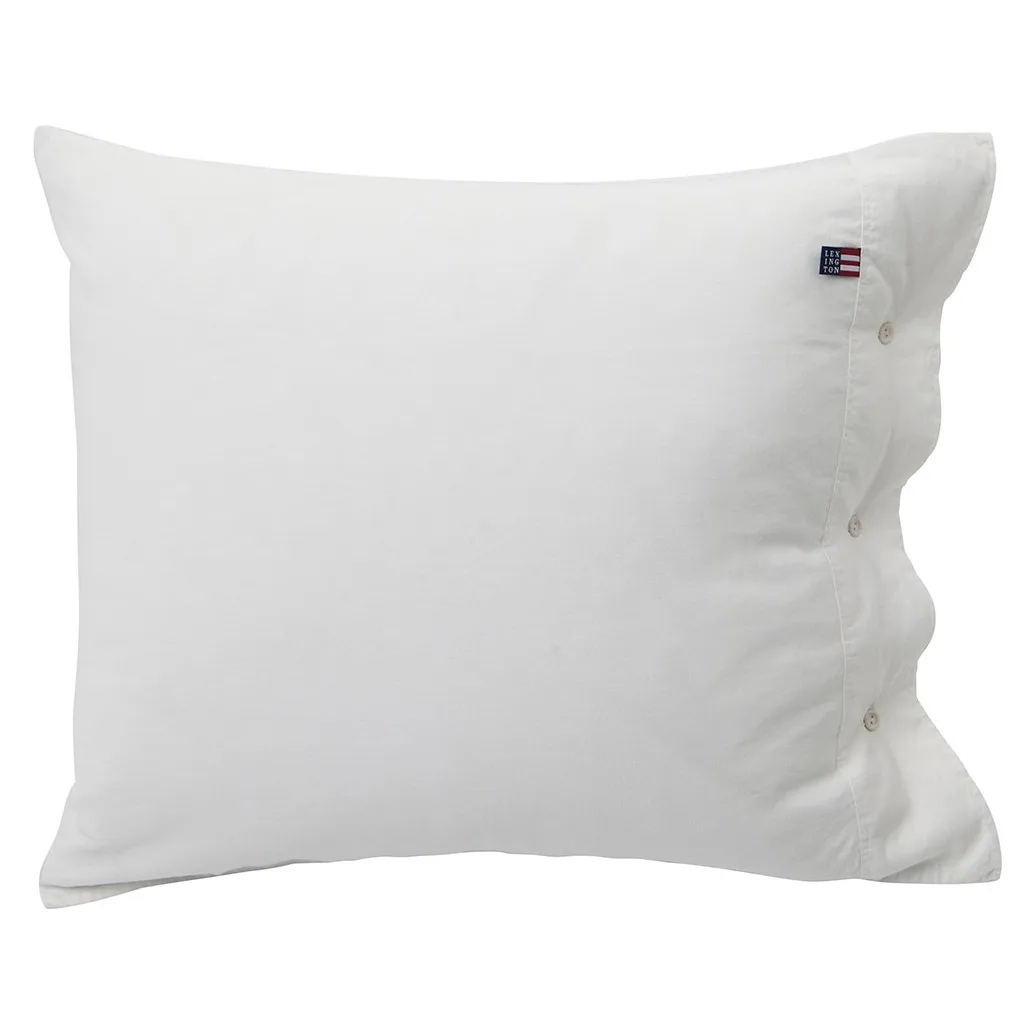 Icons Poplin örngott 65x65 cm, White Lexington