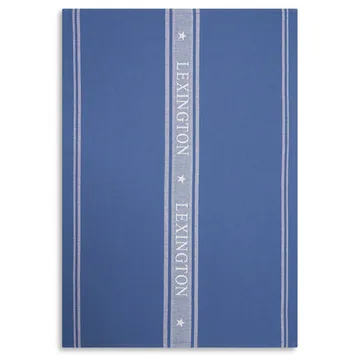 Icons Star kökshandduk 50x70 cm - Blue-white - Lexington