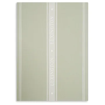 Icons Star kökshandduk 50x70 cm - Sage green-white - Lexington