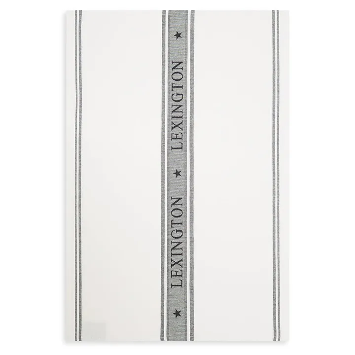 Icons Star kökshandduk 50x70 cm - White-black - Lexington